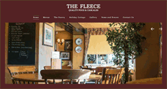 Desktop Screenshot of fleeceinnholme.co.uk